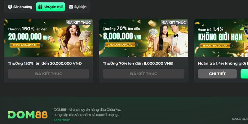 Giá trị khuyến mãi lên đến hàng tỷ mỗi tháng