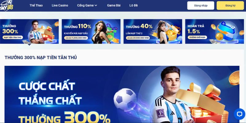 Khuyến mãi siêu hời của SKY88