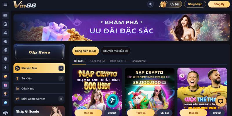 Tổng hợp khuyến mãi độc quyền dành cho người chơi